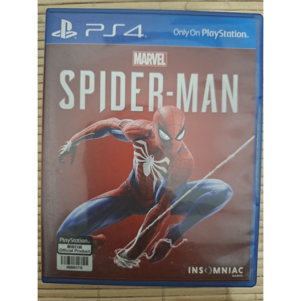 SPIDERMAN PS4 SECOND ORI 100%