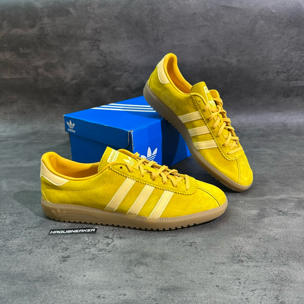 ADIDAS BERMUDA [BOLD GOLD YELLOW ] #ID4574 HAGUSNEAKER GARANSI 100% ORIGINAL