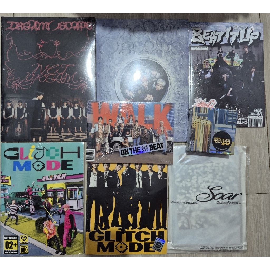 ALBUM NCT DREAM ISTJ DREAM SCAPE SMOOTHIE ICFA SEALED UNDERPRICE