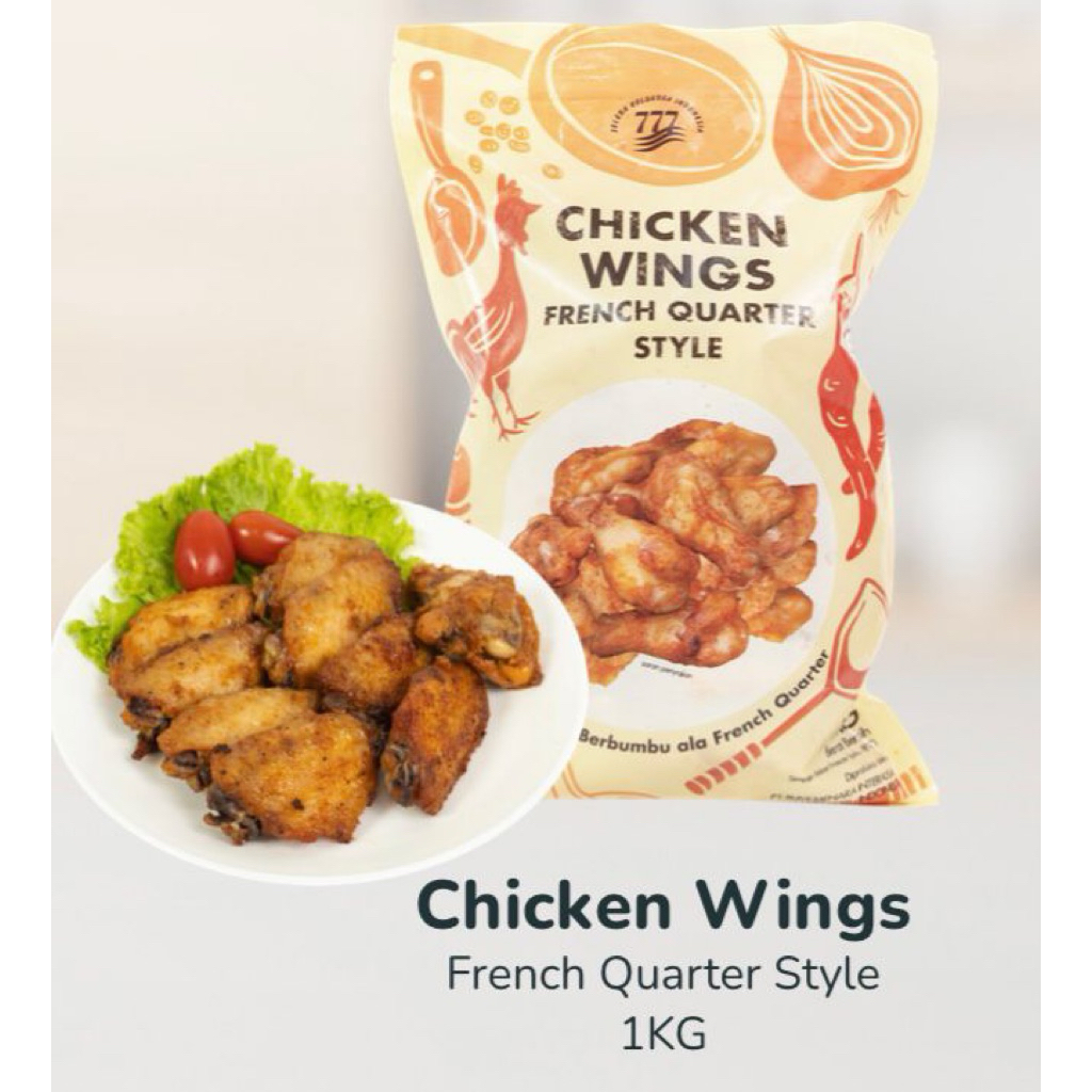 Chicken Wings French Quarter Style | new Orleans merek 777