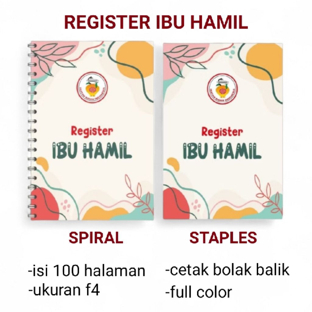 Buku Register Ibu Hamil.