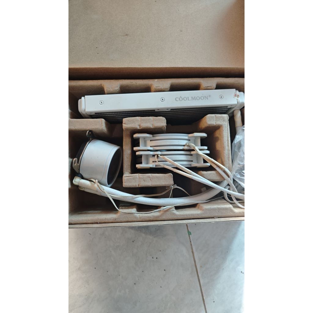CPU COOLER COOLMOON + 5 Fan tambahan