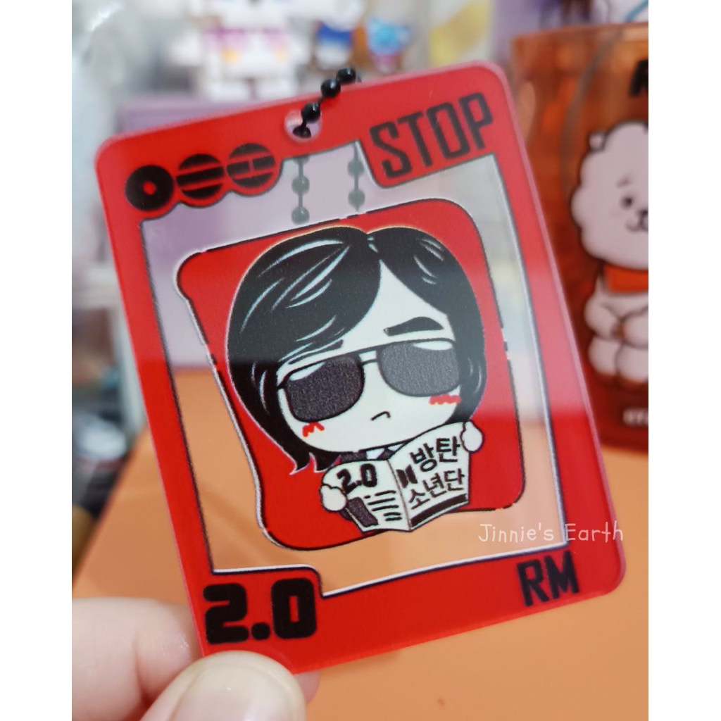 [Jinnie's Earth] BTS 2.0 ACRYLIC KEYCHAIN | ARIRANG BAG CHARM | BTS ARIRANG KEYCHAIN | GANCI BTS | B