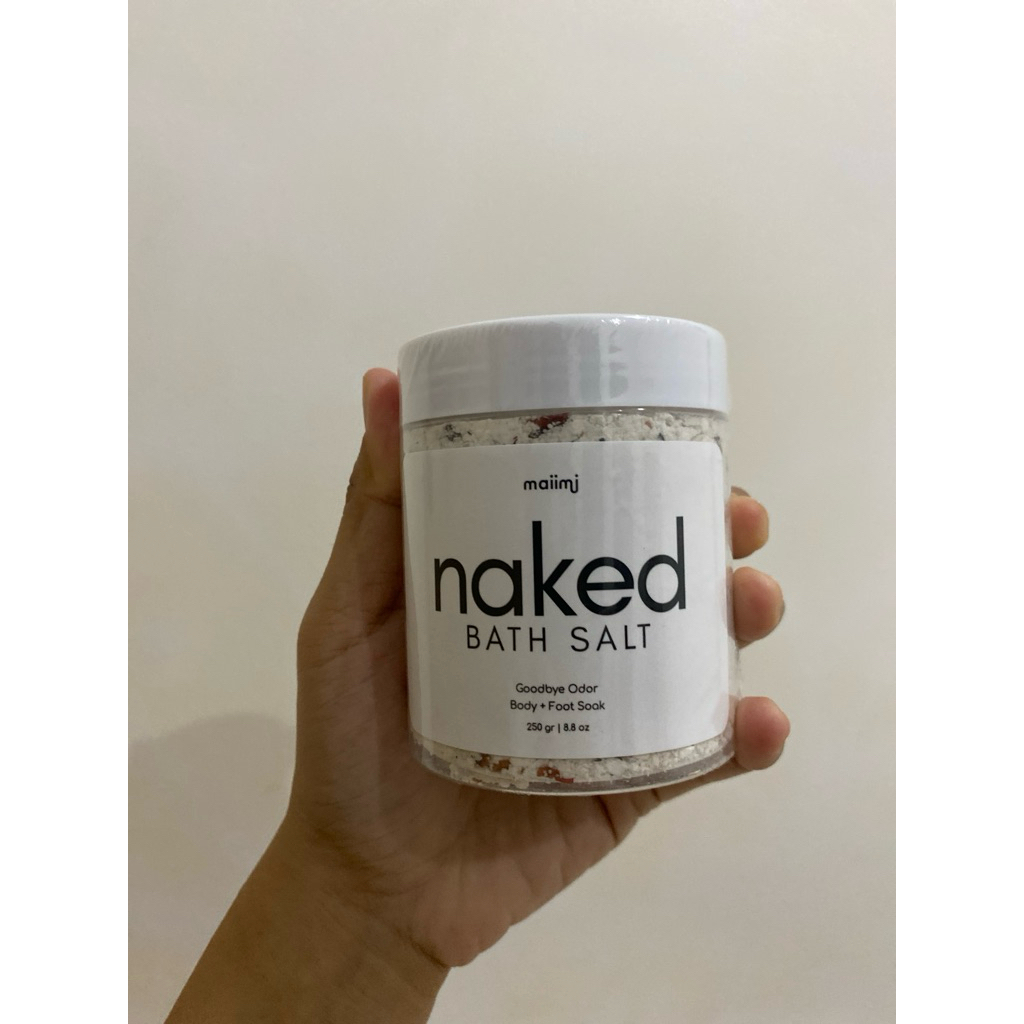 Maiimi Naked Bath Salt (Goodbye Odor Body + Foot Sook)