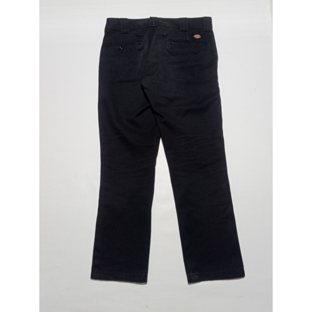 Celana Dickies 873 Slim Straight Size Warna Hitam Black 30×30 Second Brand Dickies