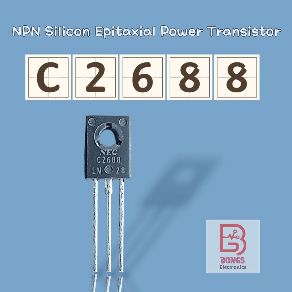 C2688/2SC2688 Transistor Daya Epitaxial Silikon NPN/NEC