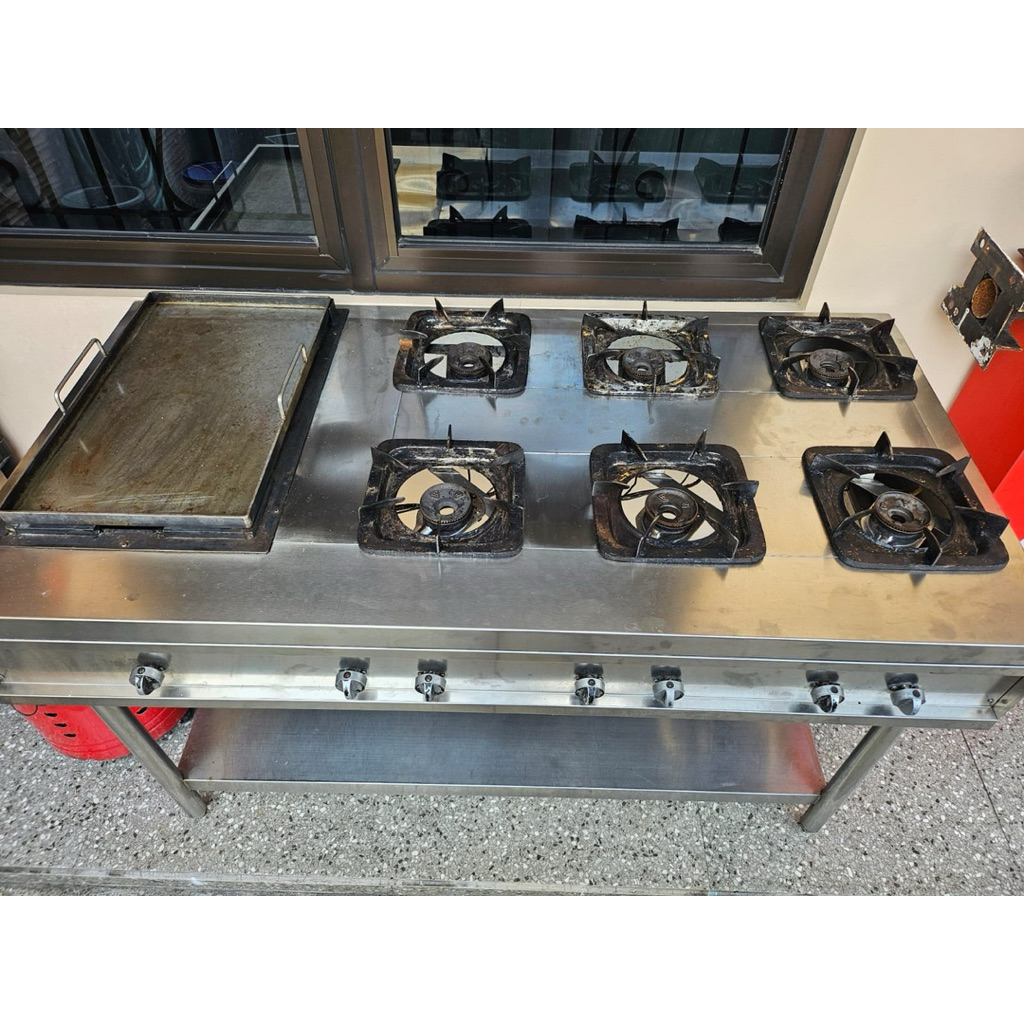 [PRELOVED] Freestanding Cooker MODENA FC 5941 - Kompor Standing 6 Tungku Gas + Oven Stainless (Secon