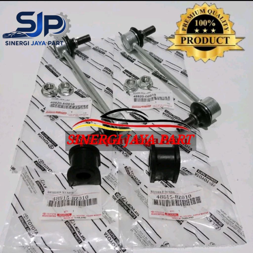 Link Stabil - Stabilizer+Karet Stabilizer Depan Avanza Xenia Old (4pc)