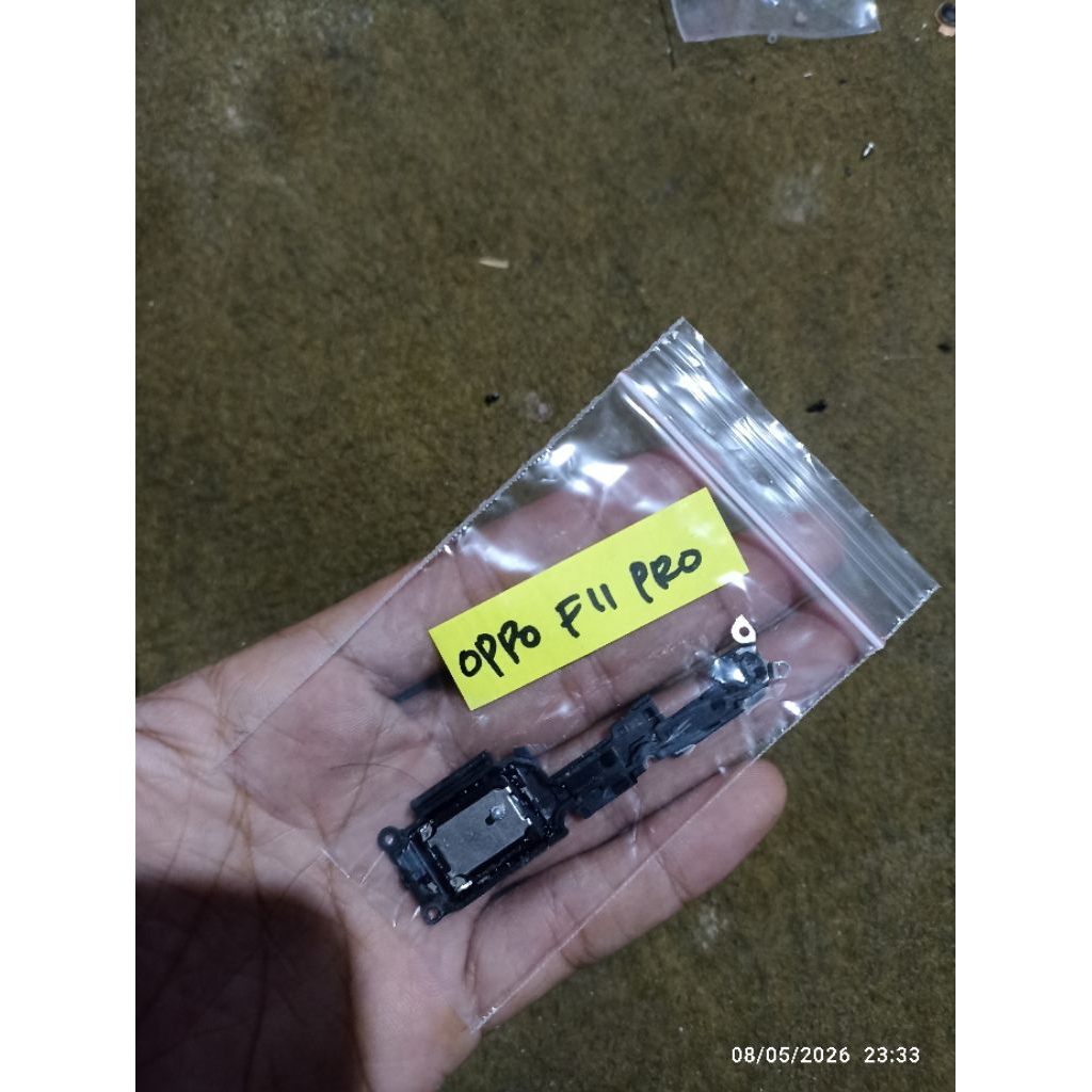 buzzer speaker Oppo f11 pro bekas copotan original normal