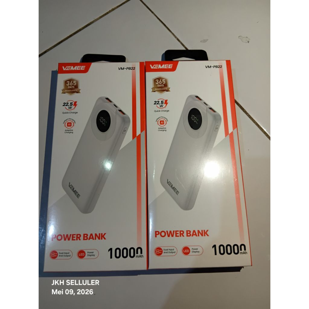 Power Bank vm pb 2 pabrik sm  merk ACOME(BACA DESKRIPSI)