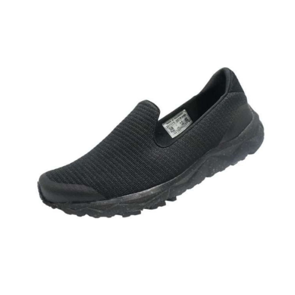 Sepatu League Luna Craftedknit Hitam Slip On Wanita Sneakers Cewe Lifestyle Original