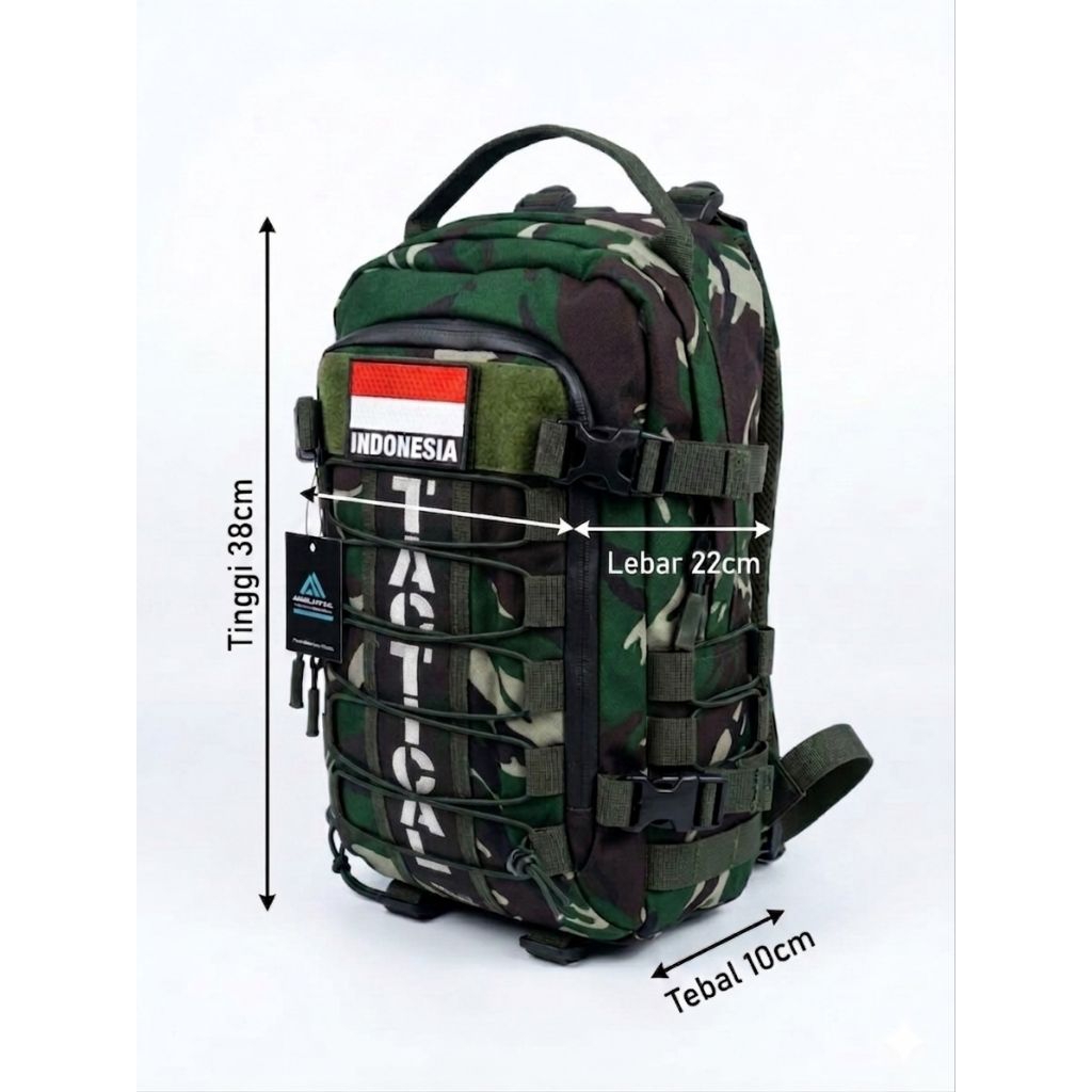 TAS HYDROPACK ARMY SABLON TACTICAL DAN RAIDER TAS PRIA BERKWAKLITAS