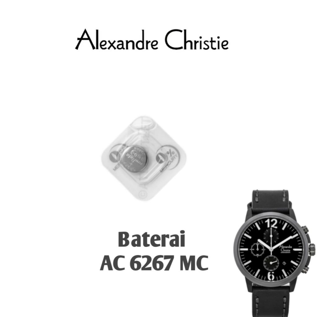 Baterai Original untuk Jam Tangan Alexandre Christie Type AC 6267 MC All Series
