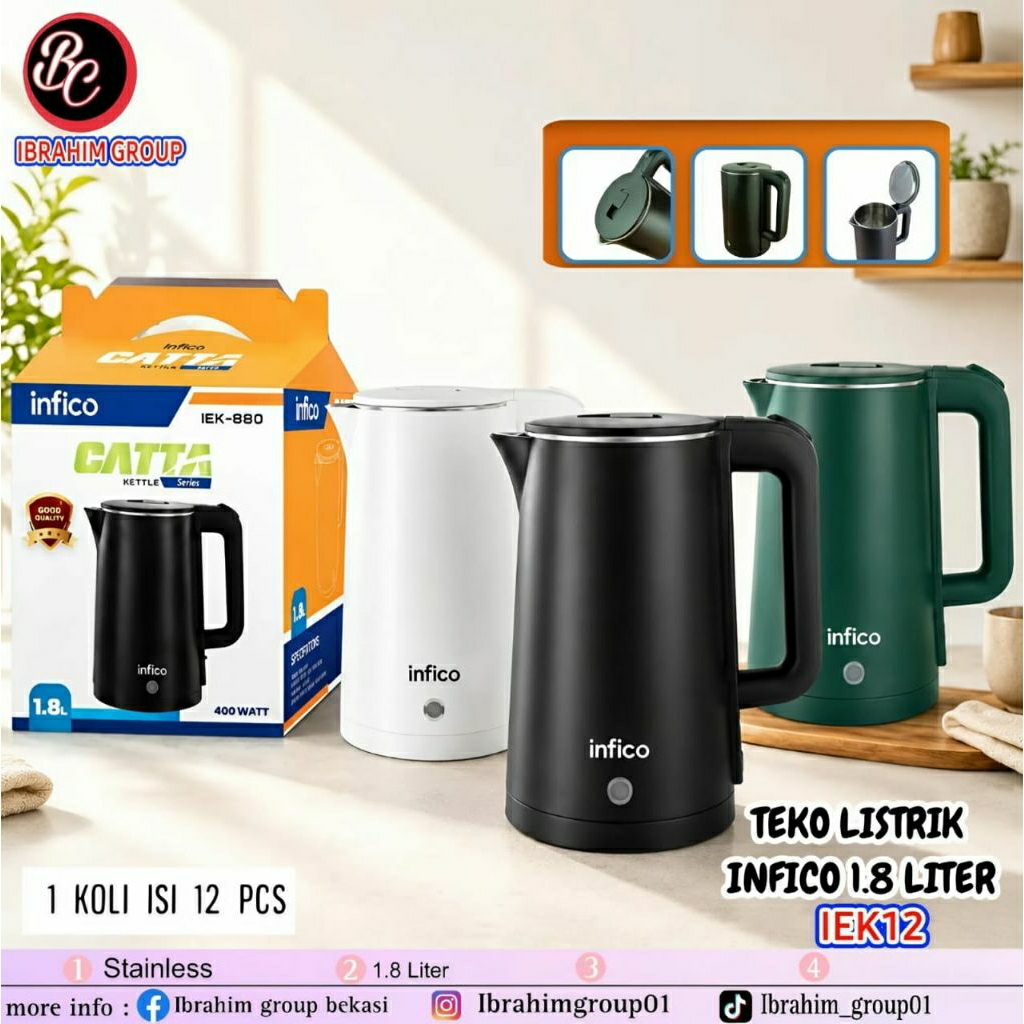 TEKO LISTRIK 1,8Liter