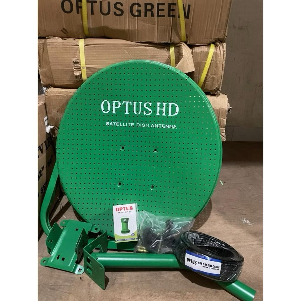 ODU OPTUS HIJAU BOLONG 1 SET 60cm