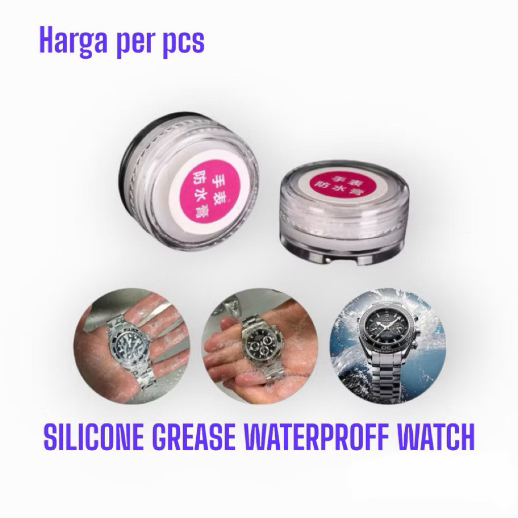 Silicone Silikone Alat Bantu Servis Jam Tangan  LEM PEREKAT JAM TANGAN GREASE WATERPROFF WATCH REPAI