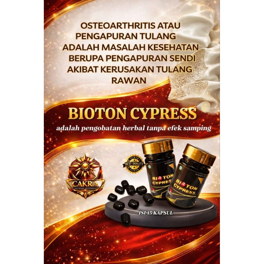 Pil Hitam Ajaib Bioton Cypress isi 40
