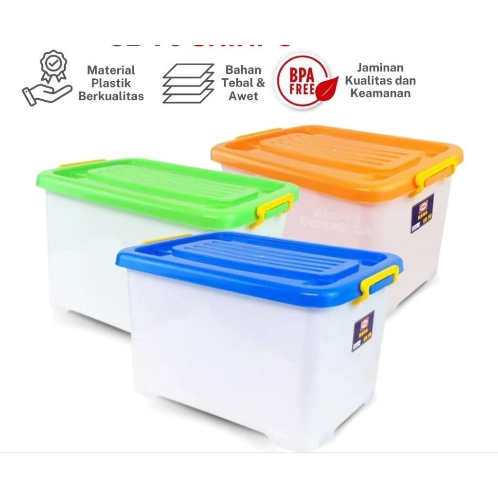 SHINPO CONTAINER BOK CB 130 SHINPO UKURAN 130 LITER