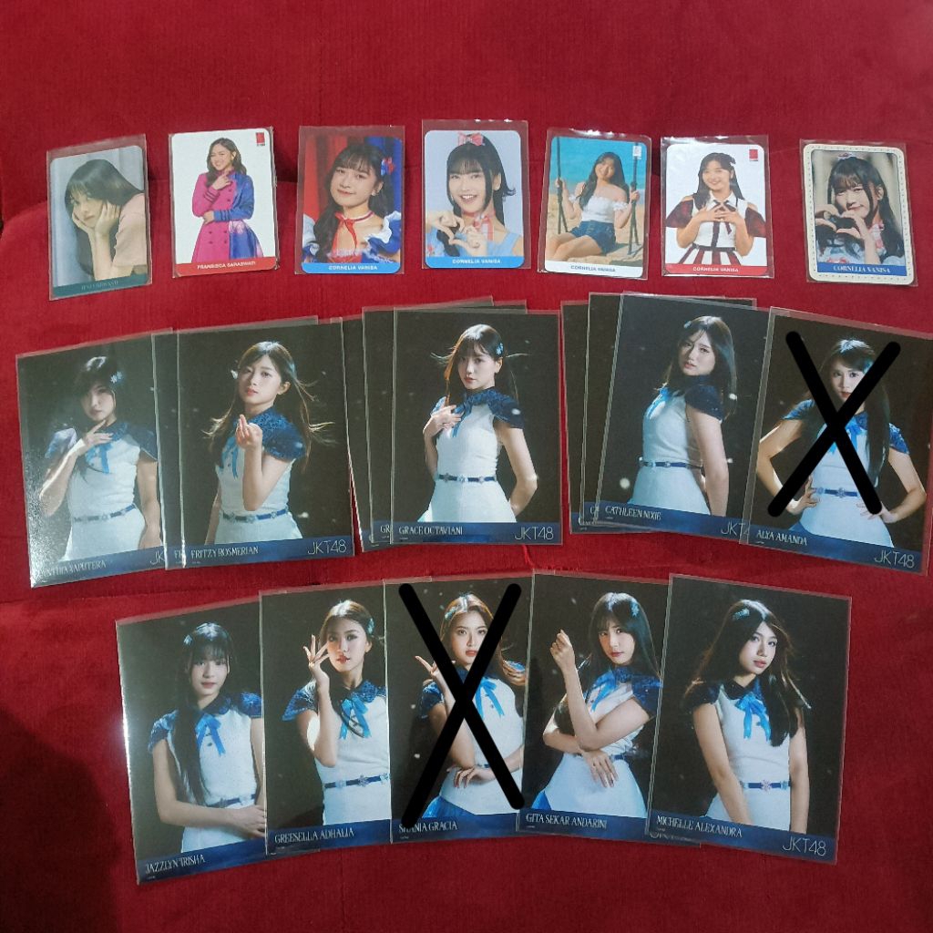 Photopack First Snow dan Photocard Oniel, Sica, Feni Original 100% jkt48