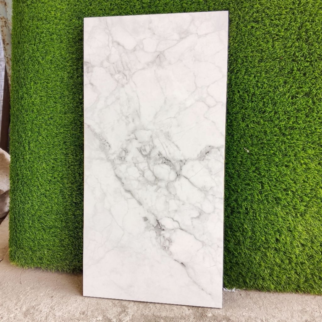 Keramik 30x60 putih carara marble(glossy) keramik dinding/ keramik toptable/ keramik lantai/ keramik