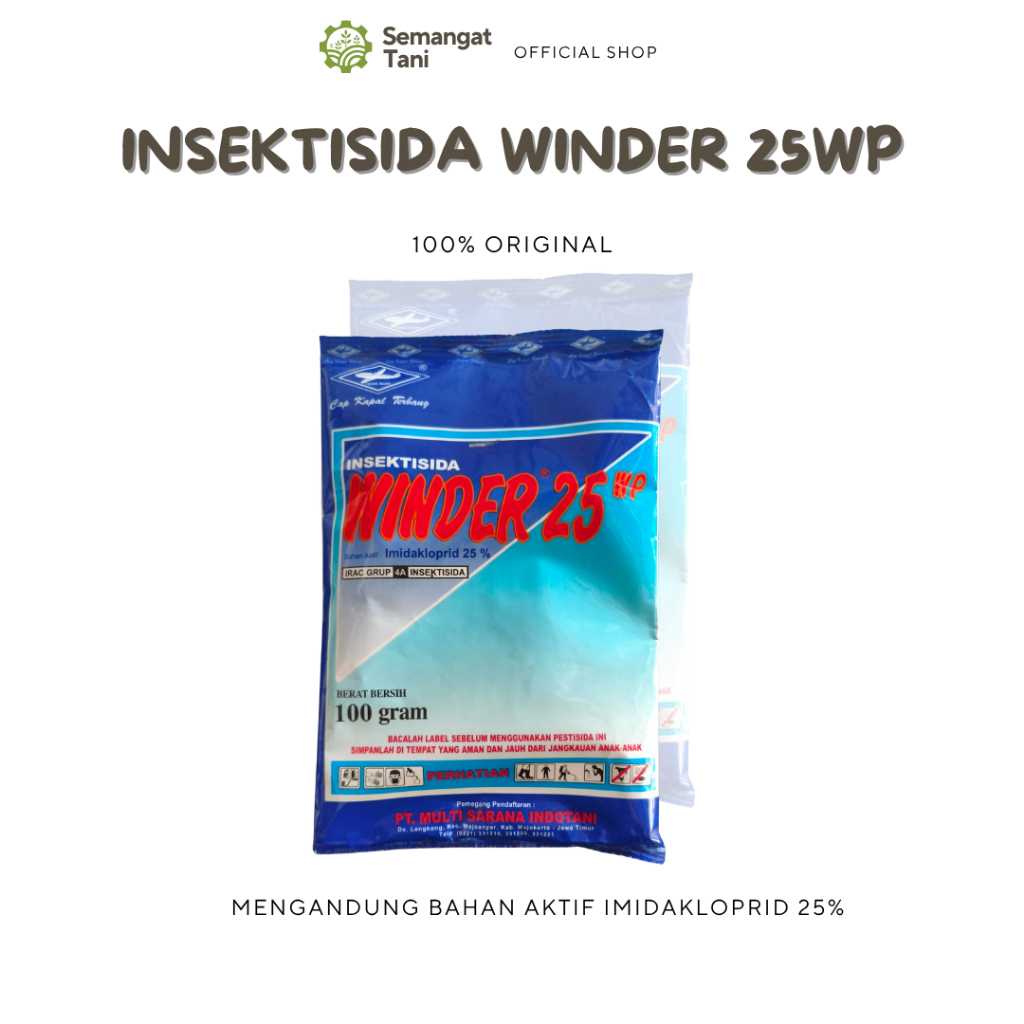 INSEKTISIDA WINDER 25WP
