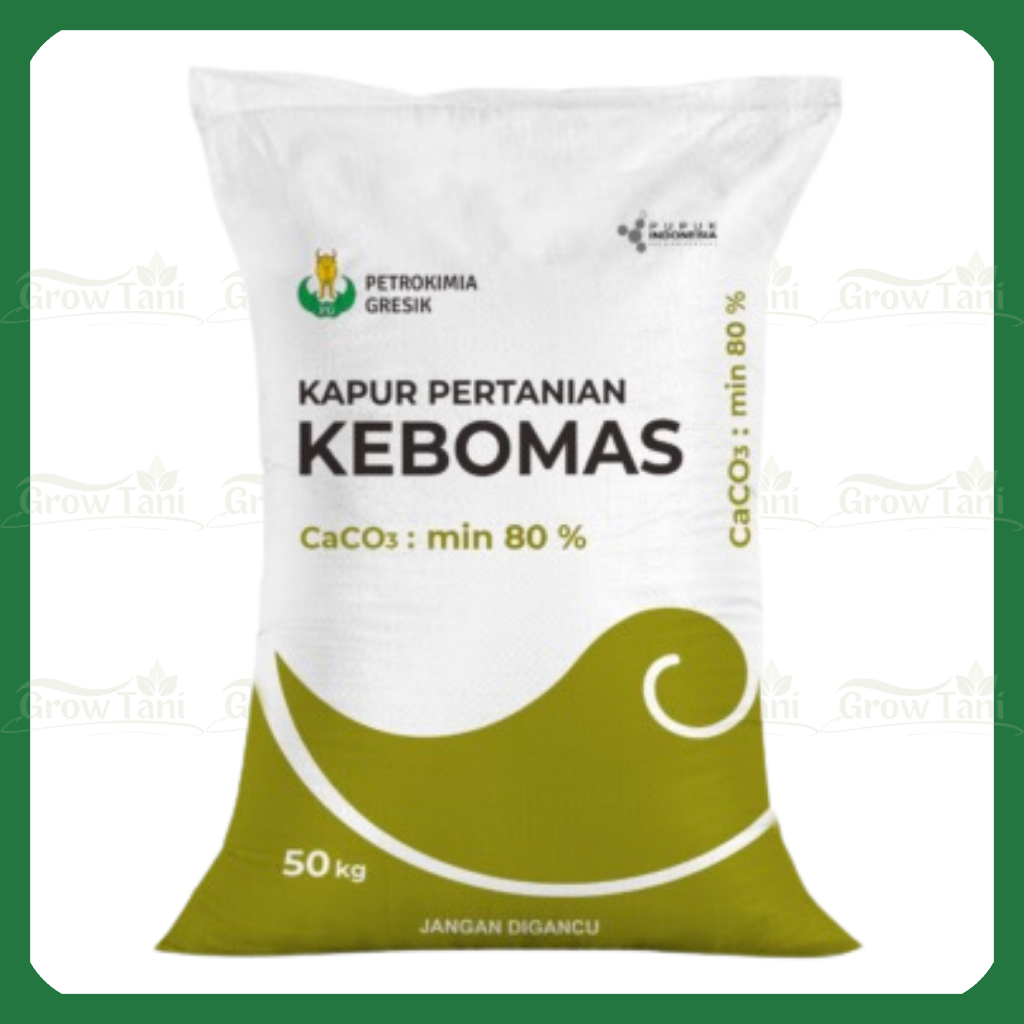 PUPUK KAPUR PERTANIAN KAPTAN DOLOMIT DOLOMITE KEBOMAS REPACK 1 KG