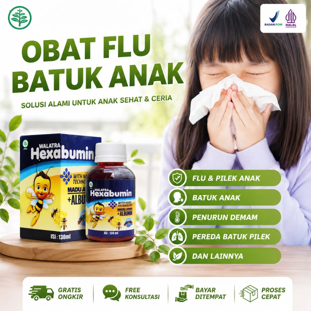 Obat Flu dan Batuk Anak Obat Pilek Anak Obat Batuk Anak Obat Penurun Panas Kepala Pusing Anak Obat B