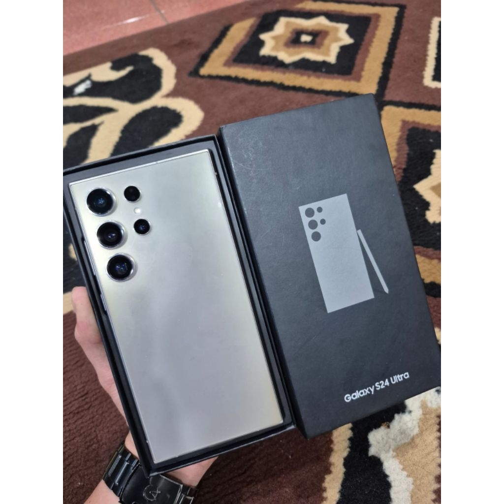 samsung S24 ultra Ram 12GB Internal 512GB HP Second Seken Bekas Fullset [OEM] hp murah