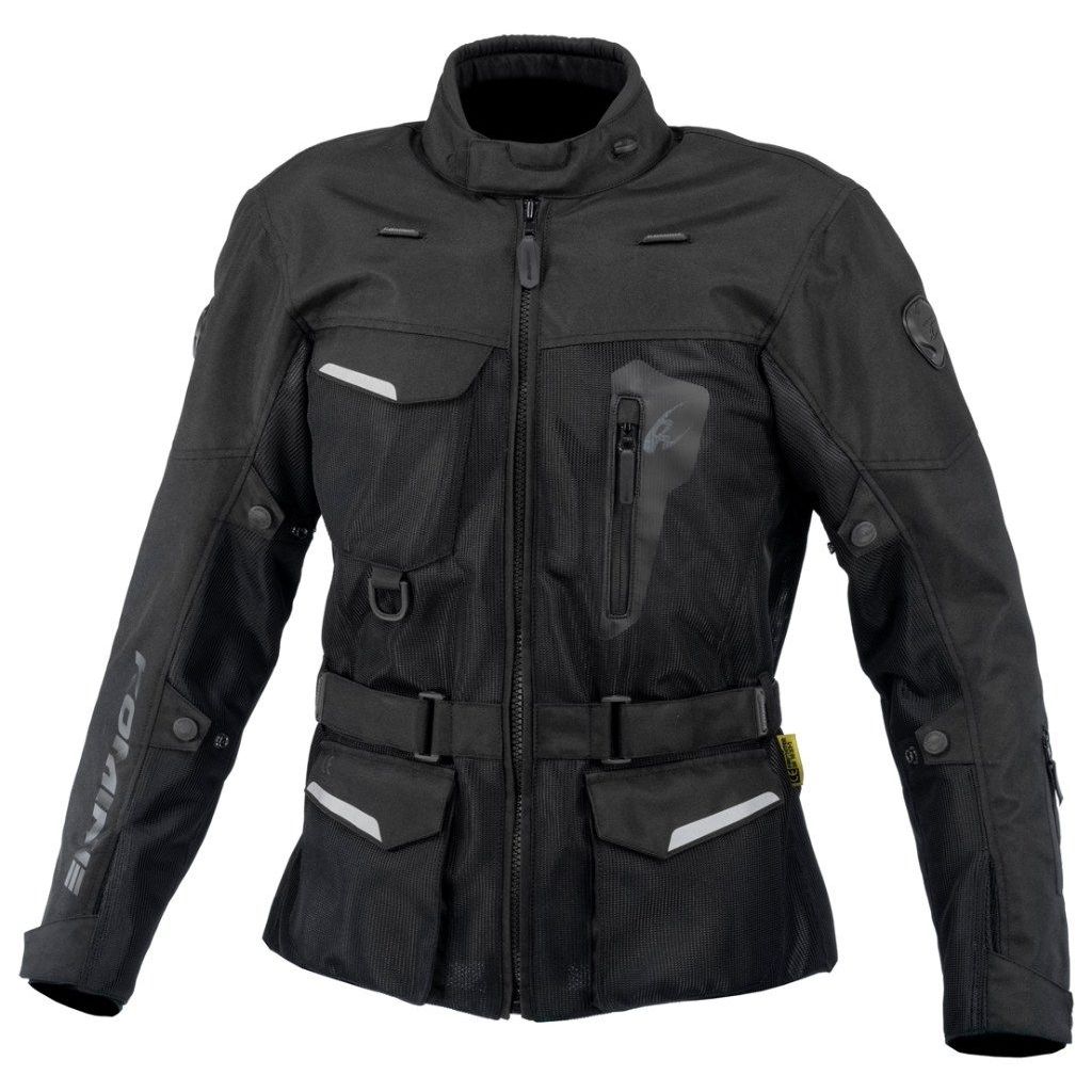 JAKET KOMINE JK172 BLACK ADVENTURE MESH JACKET MOTOR ORIGINAL
