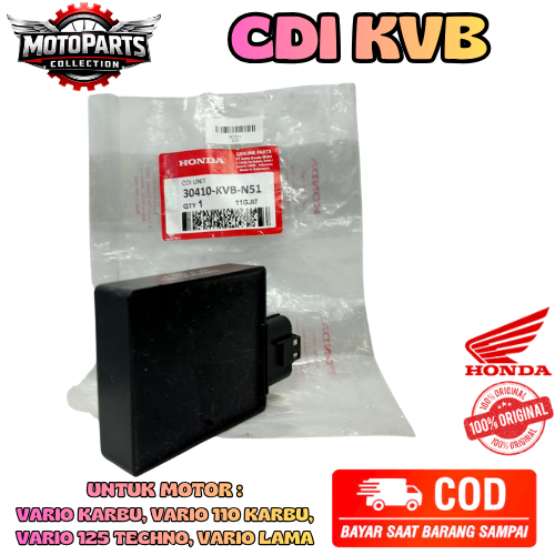 CDI KODE-KVB HONDA AHM VARIO110/VARIO 125 TECHNO/VARIO KARBU BERKUALITAS ASLI 100% ORIGINAL HONDA .