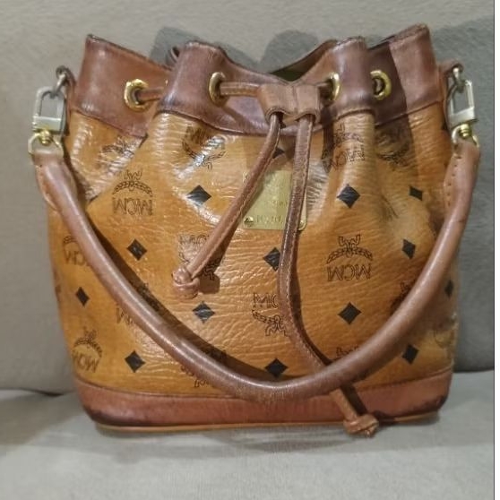 TAS SELEMPANG MCM MODEL SERUT SEKEN MULUS