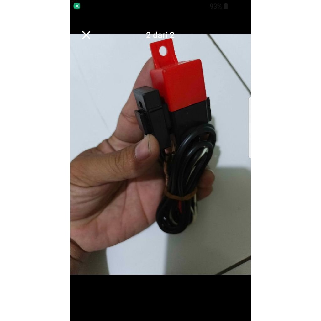 kabel relay klakson denso