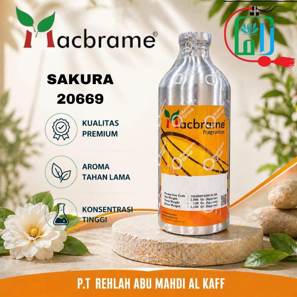 sakura by macbrame parfum laundry kemsan repack