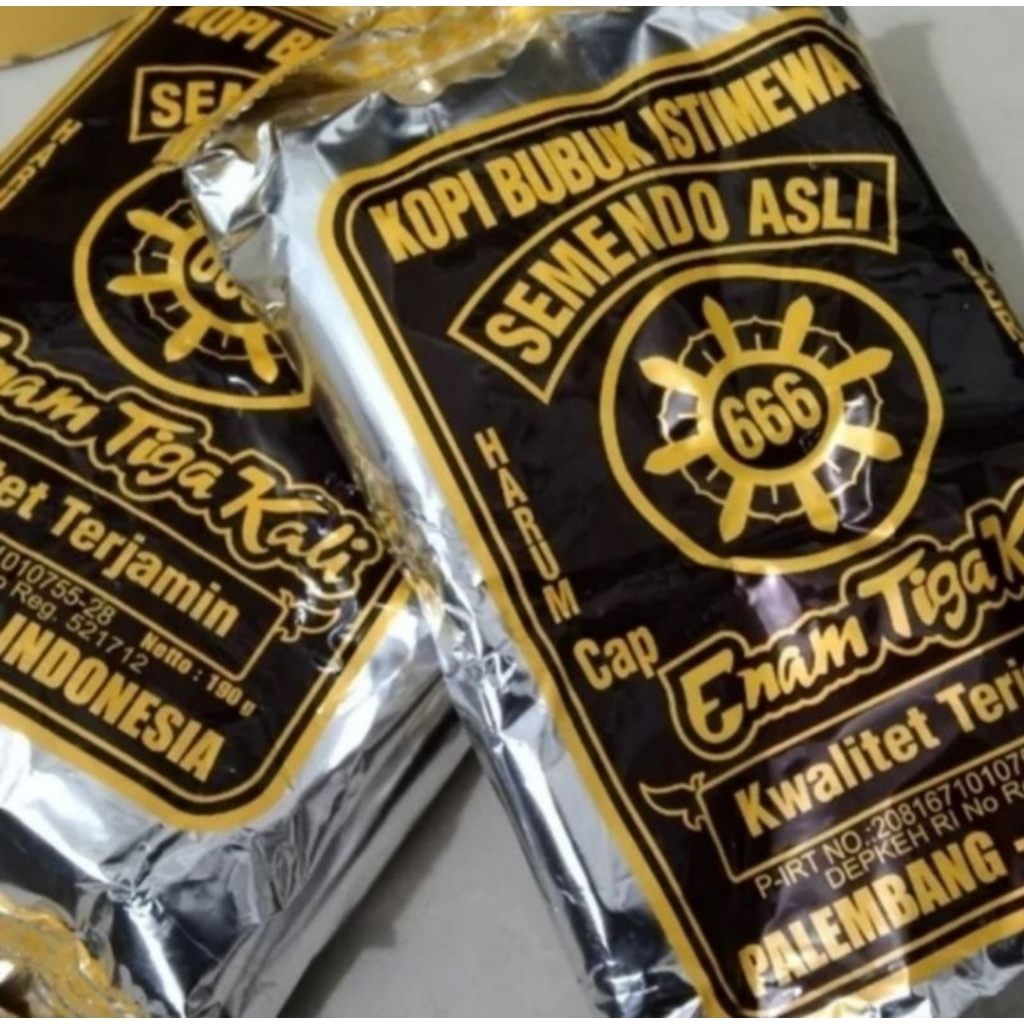 Kopi Semendo 666 asli Palembang 190gr