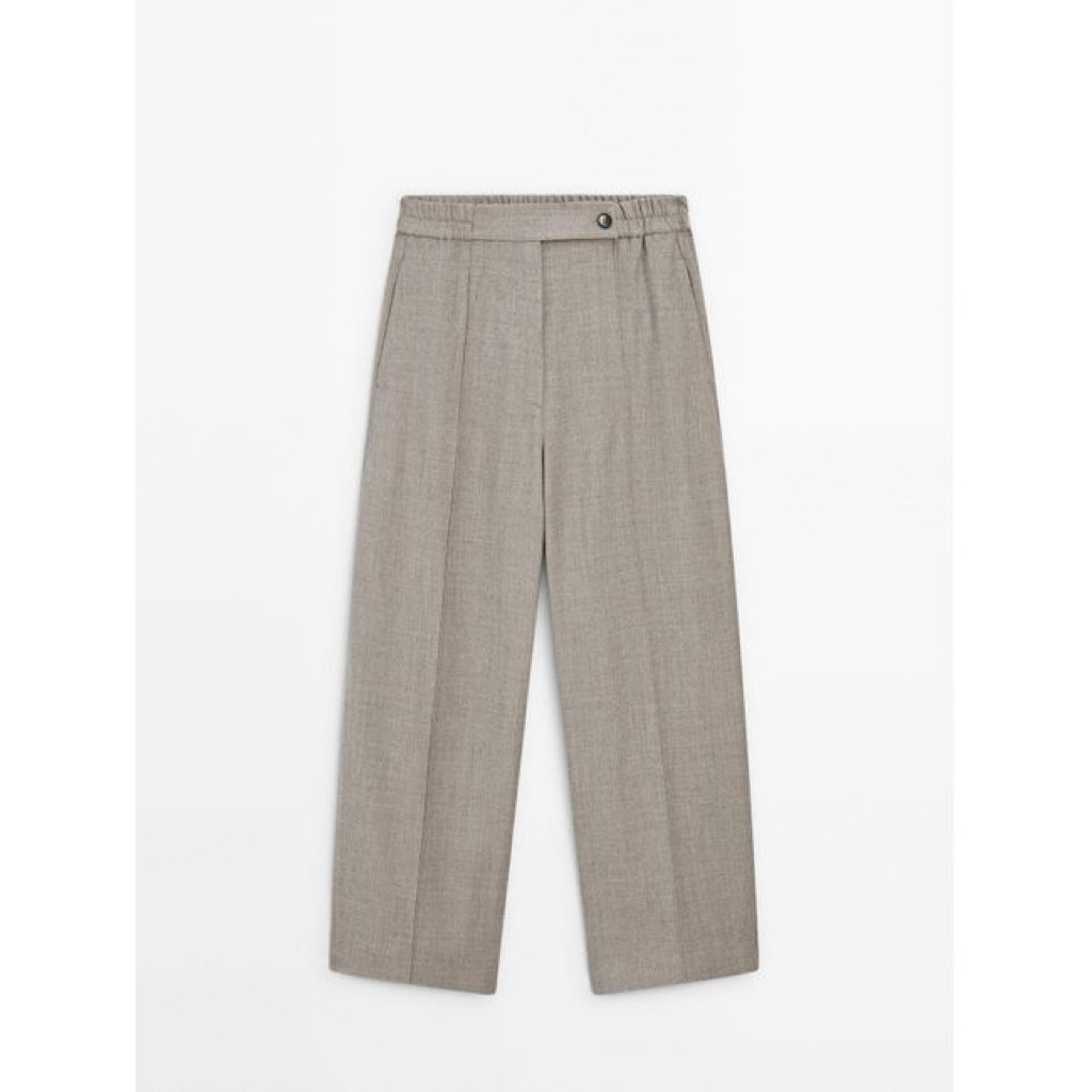 Massimo dutti wool trousers
