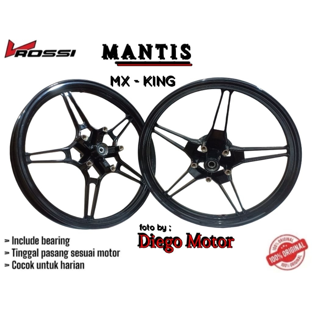 Velg Racing Vrossi MANTIS Yamaha MX KING Sepasang/velg racing vrossi yamaha mx king type Mantis sepa