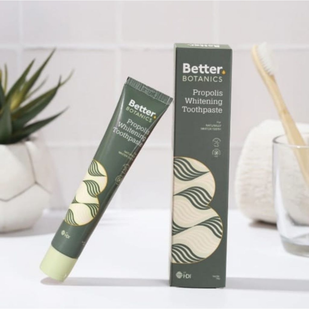 Hdi Better Botanics Toothpaste Whitening Propolis 70gr Original Segel Odol Hdi