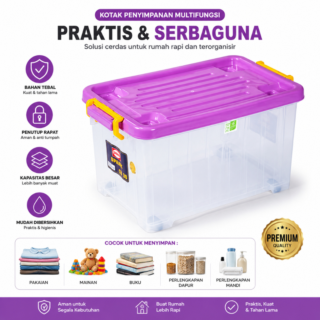 Container box shinpo sky 111 cb 45 liter shinpo