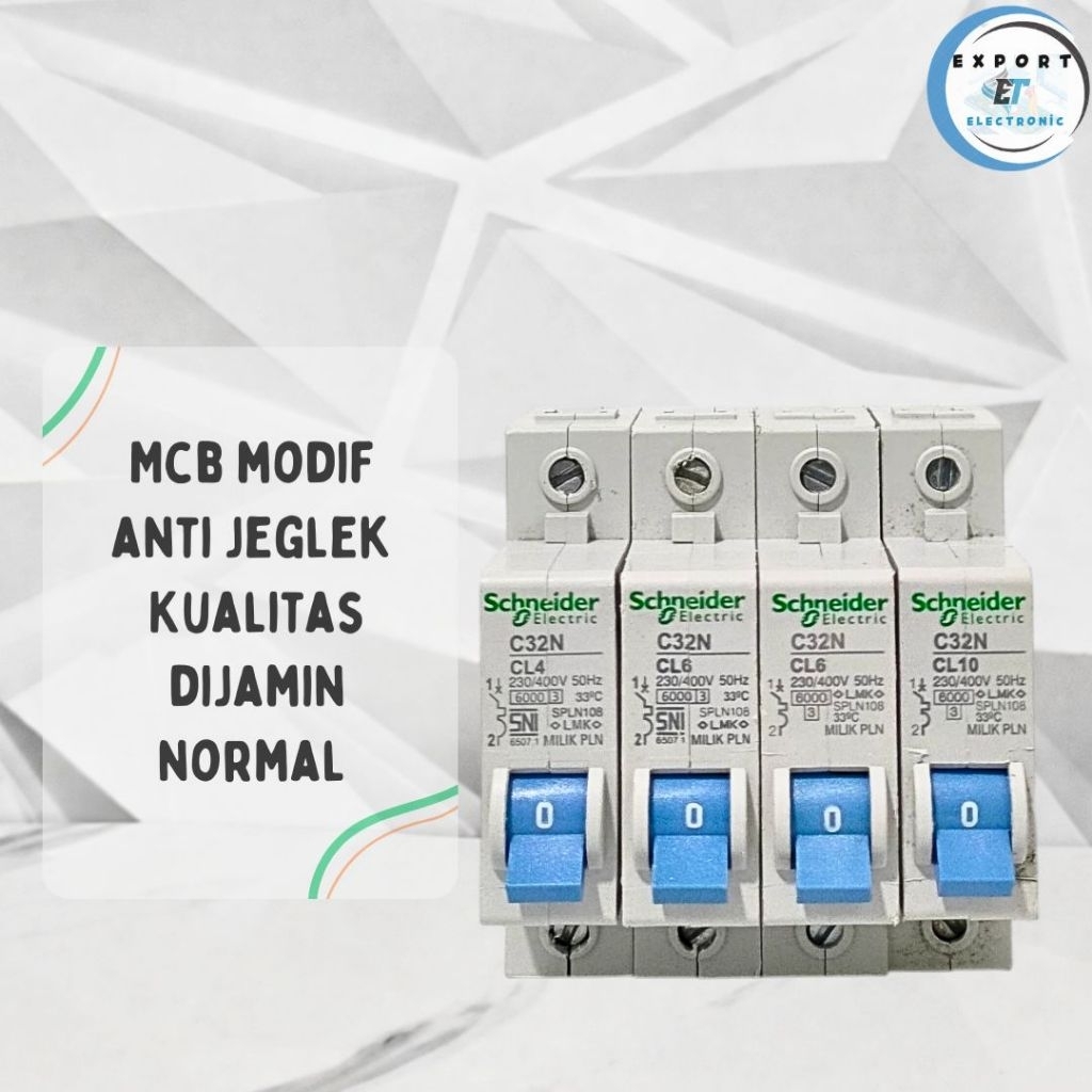Mcb modif anti jeglek 1phase mcb modif