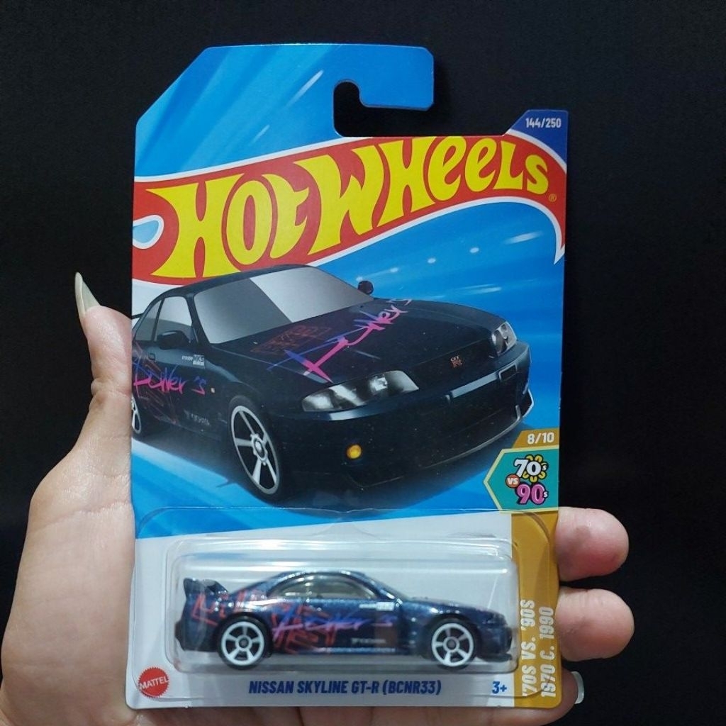 HOT WHEELS HOT ITEM HOT WHEELS NISSAN SKYLINE GT-R (BCNR33) ( DUS H)