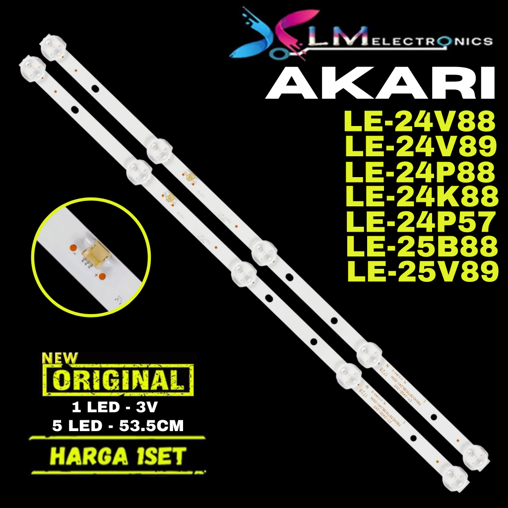 BACKLIGHT TV AKARI 24 LE-24V88 LE-24V89 LE-24K88 LE-24P88 LE-24P57 PB04D397103BL041-001H