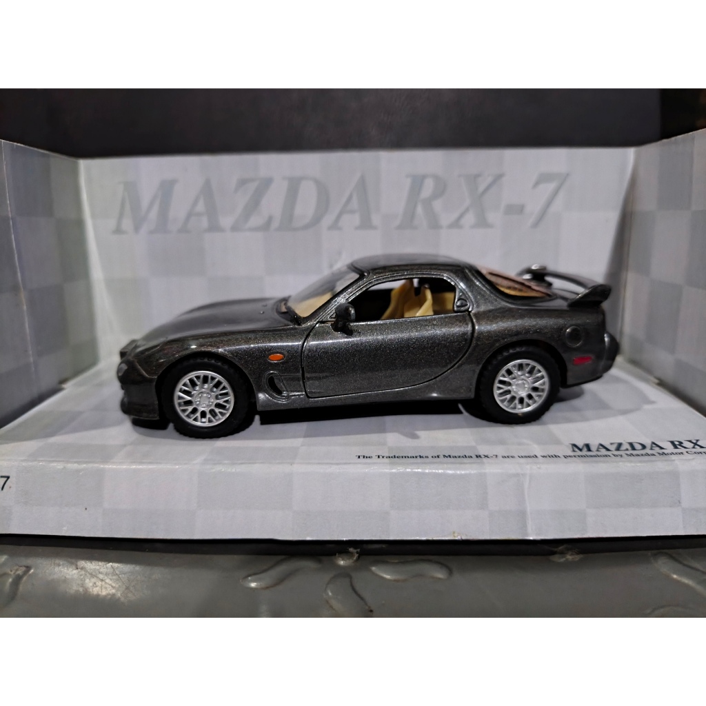Diecast Kinsmart Mazda RX-7 - Grey