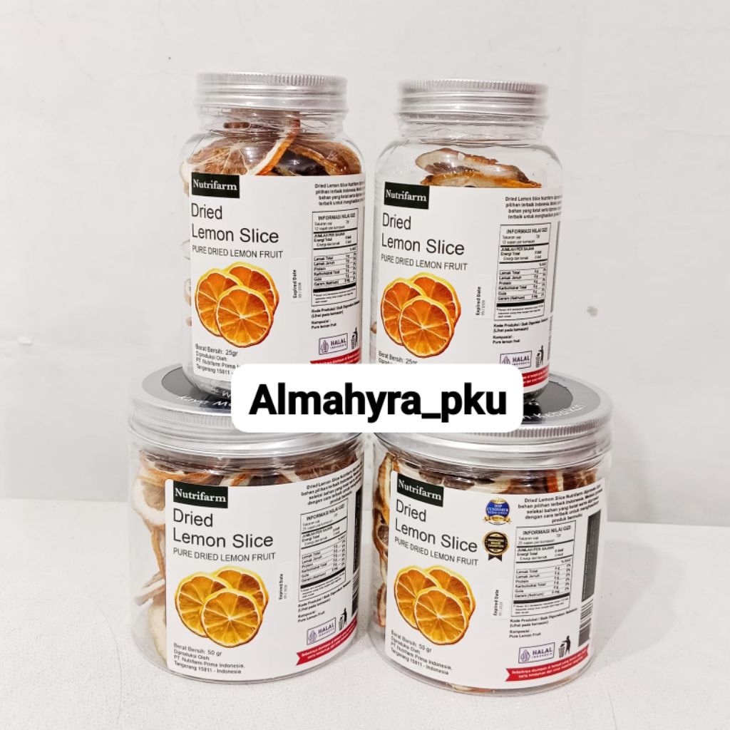 Dried Lemon Slice Nutrifarm/ Lemon Kering Slice