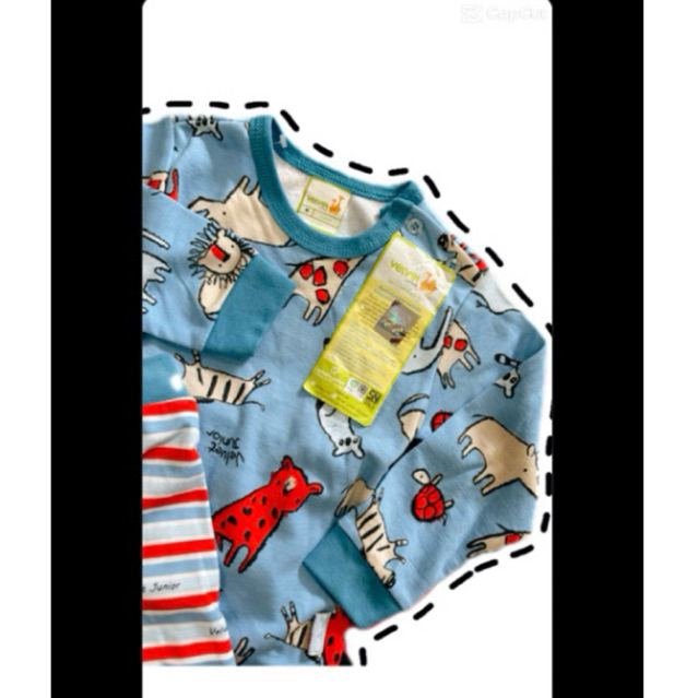 Setelan Velvet Junior