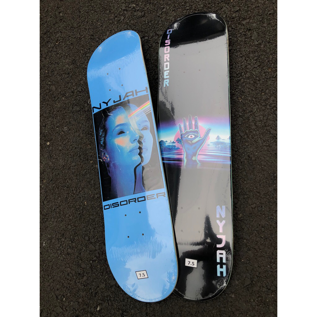skateboard deck / papan “ DISORDER “ 7.5