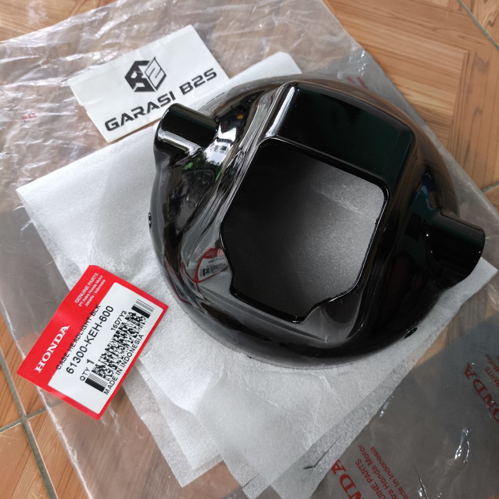 61300-KEH-600 Cover Headlight Batok Lampu Depan Megapro Primus Megapro Advance Original AHM