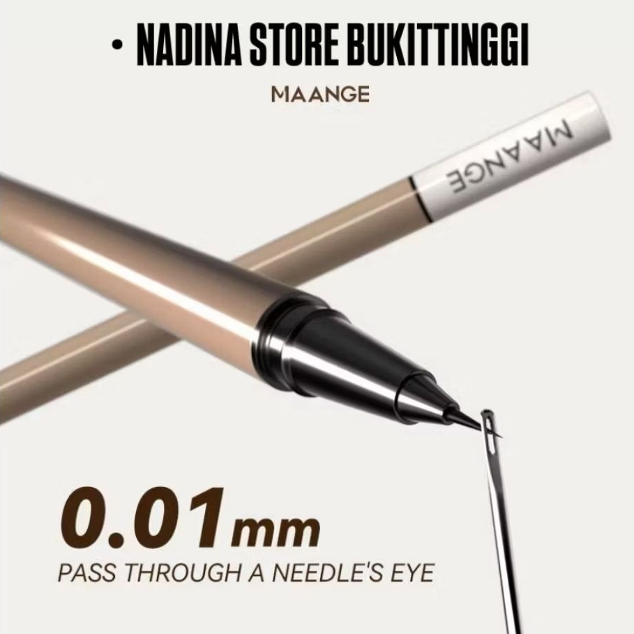 MAANGE 0.1MM LIQUID EYELINER - Cepat kering - Tahan Lama - MG - E01