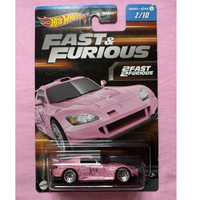 HOTWHEELS FAST&FURIOUS HONDA S2000 SUKI PINK