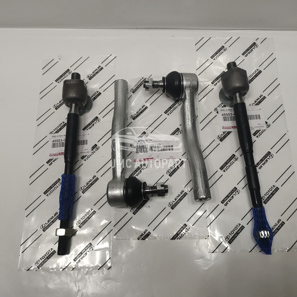 Tie rod end dan rack end long tie rod Vios Old Gen 1 2002 2003 2004 2005 2006 Ori 4pc