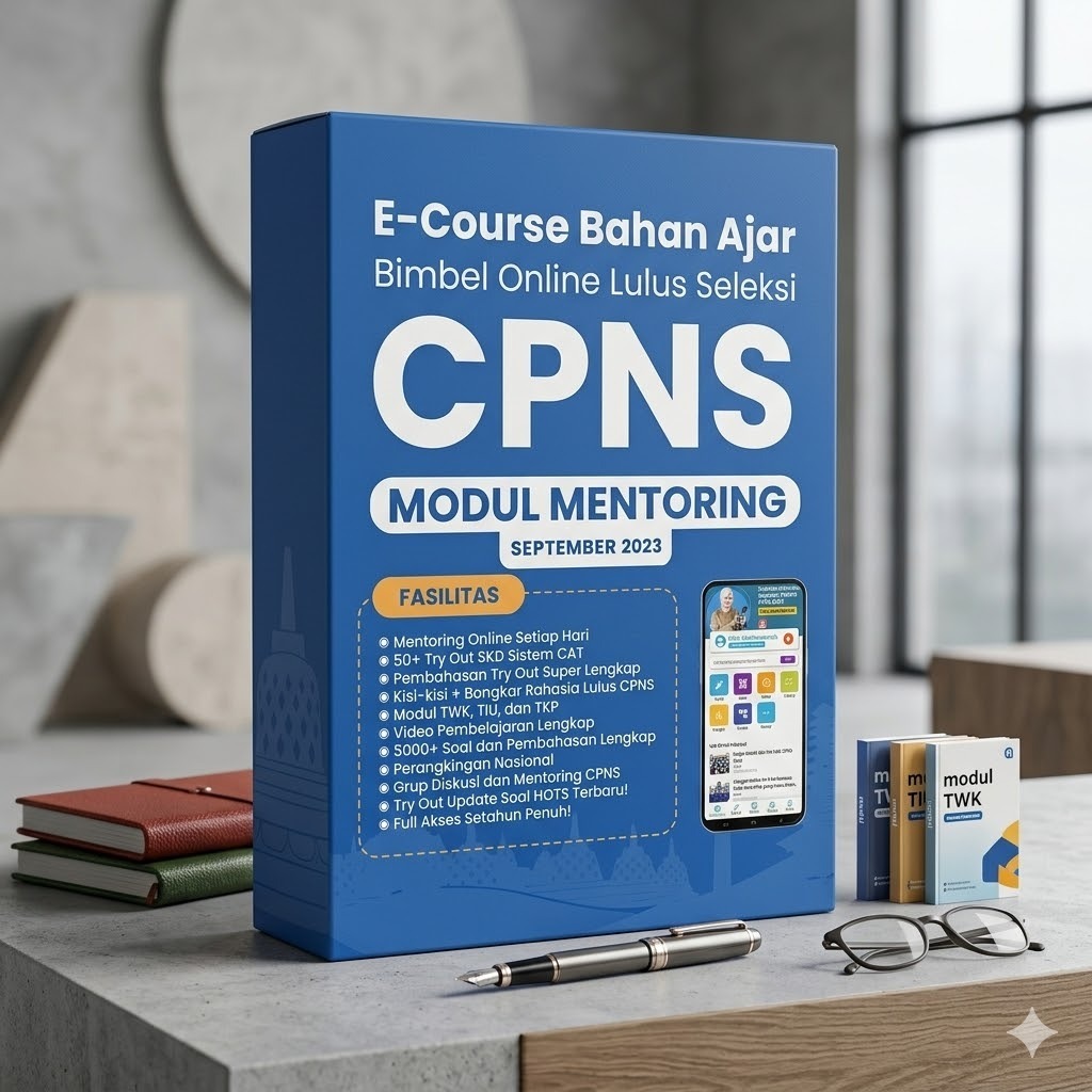 E-Course Bahan Ajar - bimbel online lulus seleksi CPNS